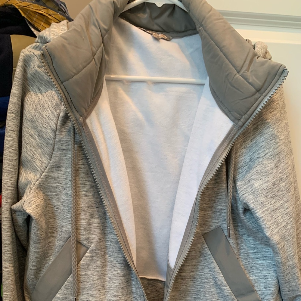 Athleta Zip Up Sweatshirt